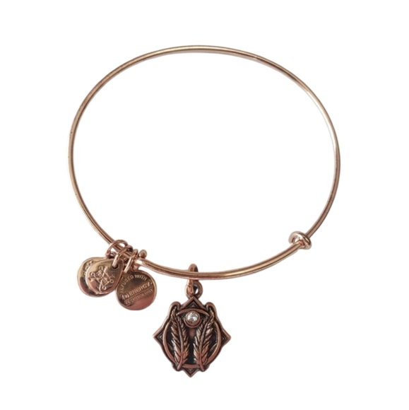 Alex and Ani Jewelry - Alex and Ani Women's Godspeed II ROG Bracelet, Shiny Rose Gold,